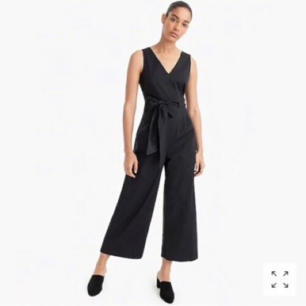 J Crew Wrap Back Tie Jumpsuit